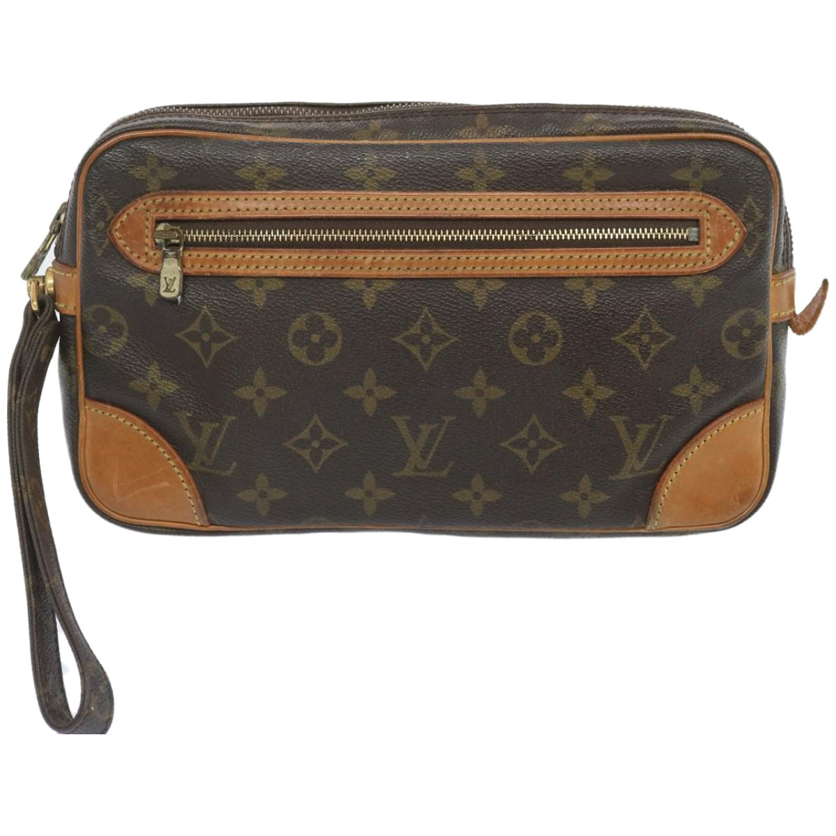 LOUIS VUITTON Monogram Marly Dragonne GM Clutch Bag M51825 LV Auth am5801 - 0