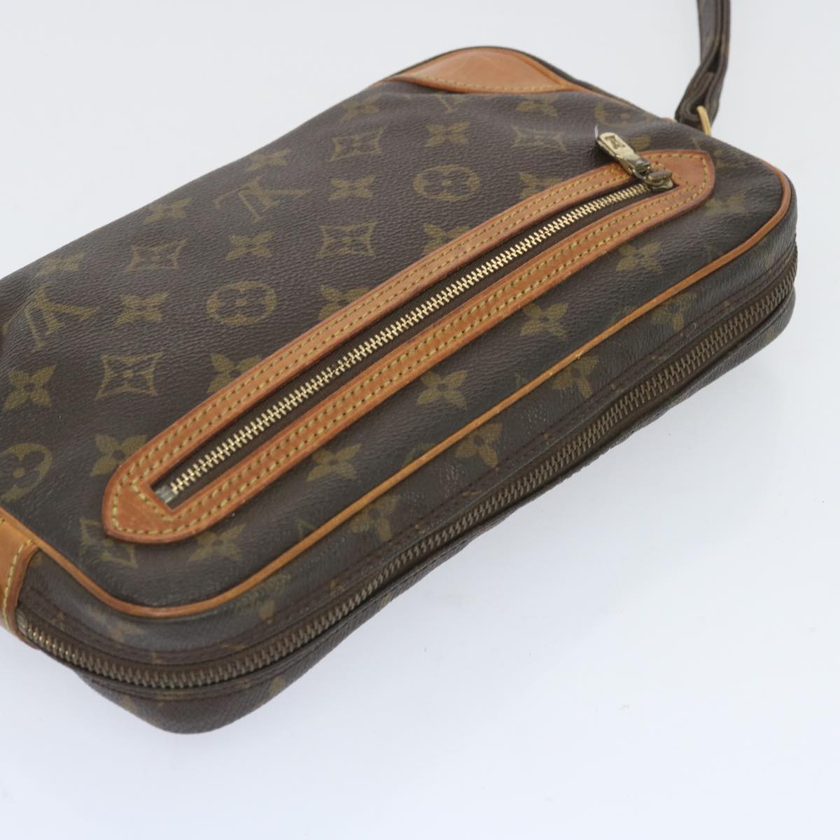 LOUIS VUITTON Monogram Marly Dragonne GM Clutch Bag M51825 LV Auth am5801