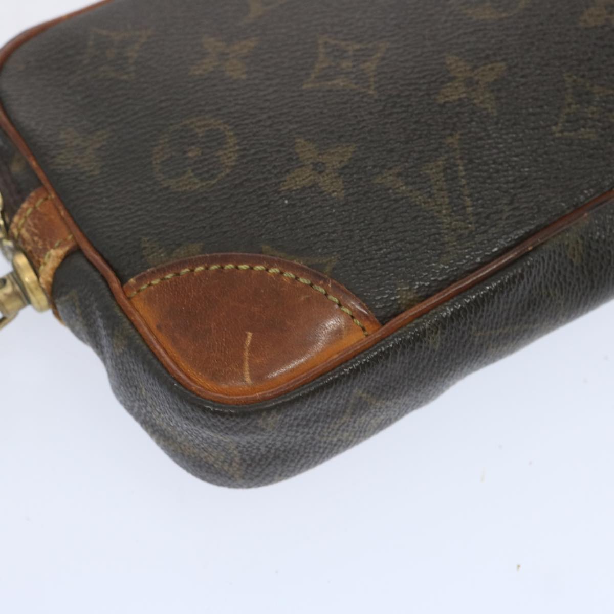 LOUIS VUITTON Monogram Marly Dragonne PM Clutch Bag M51827 LV Auth am5803