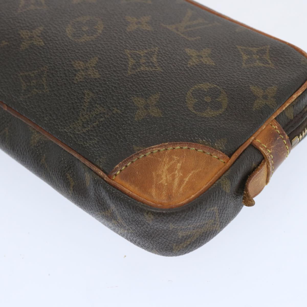 LOUIS VUITTON Monogram Marly Dragonne PM Clutch Bag M51827 LV Auth am5803