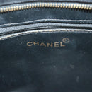 CHANEL Materasse Tote Bag Velor Standard Black CC Auth am5812-20