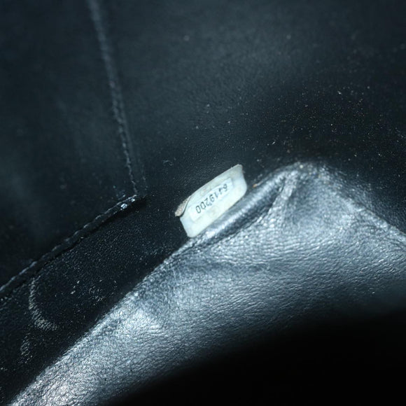 CHANEL Materasse Tote Bag Velor Standard Black CC Auth am5812