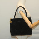 CHANEL Materasse Tote Bag Velor Standard Black CC Auth am5812-24