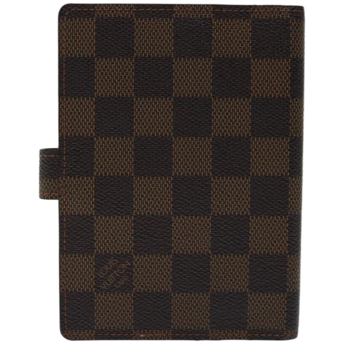 LOUIS VUITTON Damier Ebene Agenda PM Day Planner Cover R20029 LV Auth am5828 - 0