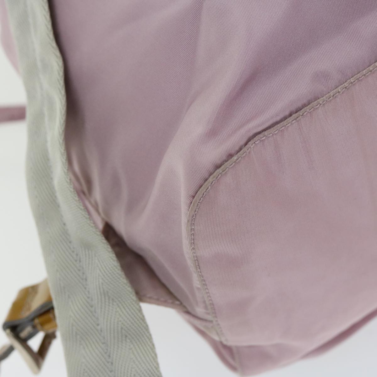 PRADA Backpack Nylon Pink Auth am5834