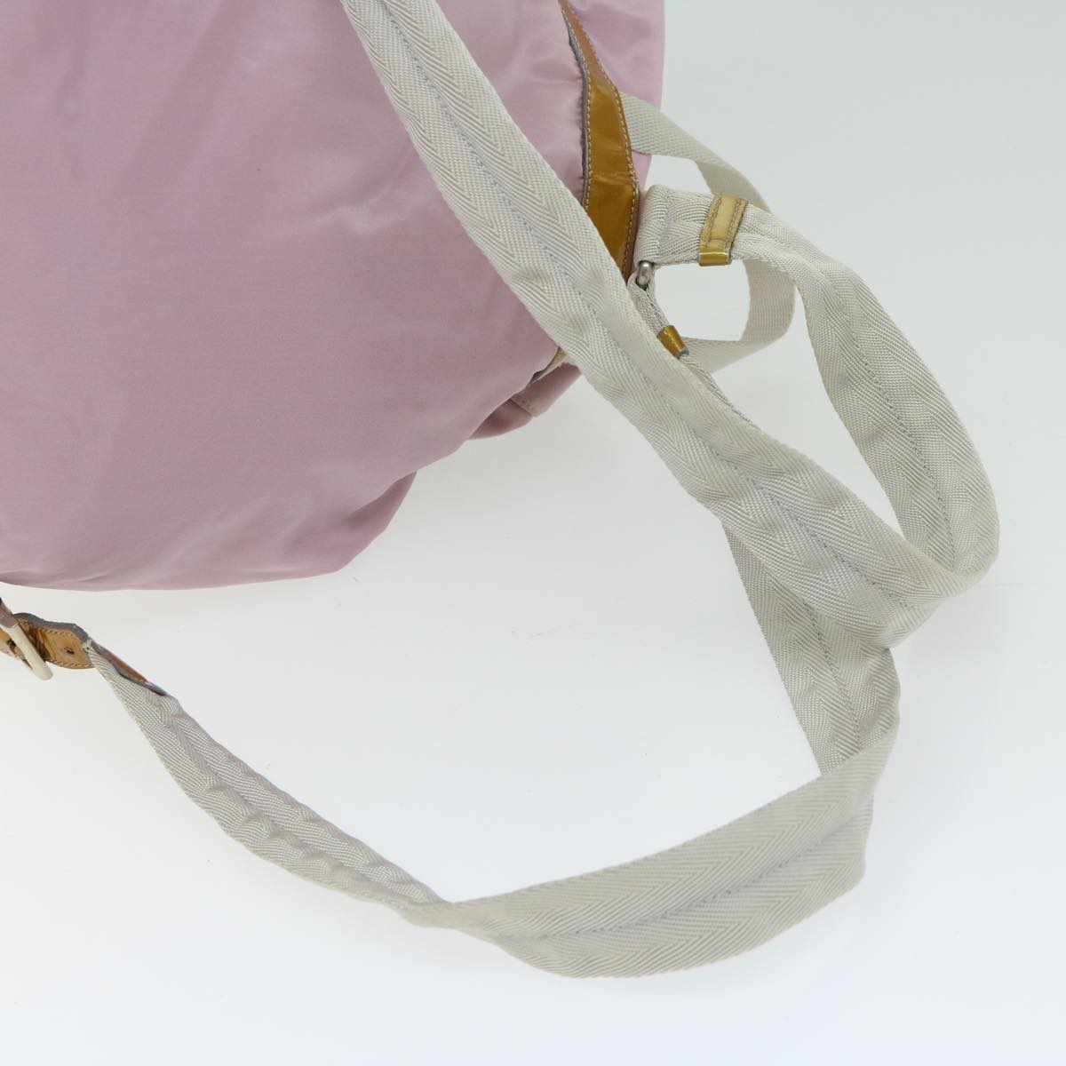 PRADA Backpack Nylon Pink Auth am5834