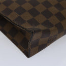 LOUIS VUITTON Damier Ebene Poche Toilette 26 Pouch N47543 LV Auth am5837-7