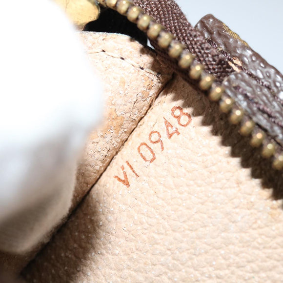 LOUIS VUITTON Monogram Bucket PM Etui Accessoire Pouch LV Auth am5845