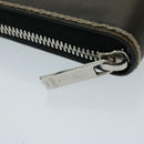 Berluti Calligraphy Long Wallet Leather Brown Auth am5861-7