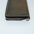 Berluti Calligraphy Long Wallet Leather Brown Auth am5861-4