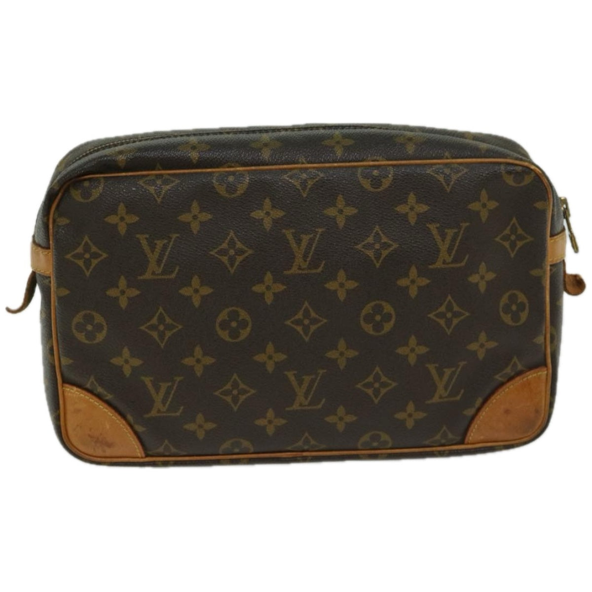 LOUIS VUITTON Monogram Compiegne 28 Clutch Bag M51845 LV Auth am5868 - 0