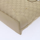 GUCCI GG Canvas Tote Bag Beige 33890 Auth am5876-13