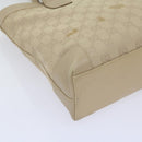 GUCCI GG Canvas Tote Bag Beige 33890 Auth am5876-14