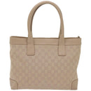 GUCCI GG Canvas Tote Bag Beige 33890 Auth am5876-2