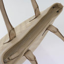 GUCCI GG Canvas Tote Bag Beige 33890 Auth am5876-7