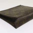 LOUIS VUITTON Monogram Poche Toilette 15 Pouch M47546 LV Auth am5877-11