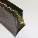 LOUIS VUITTON Monogram Poche Toilette 19 Pouch M47544 LV Auth am5893-13