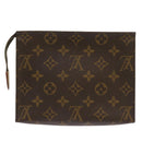 LOUIS VUITTON Monogram Poche Toilette 19 Pouch M47544 LV Auth am5893-3
