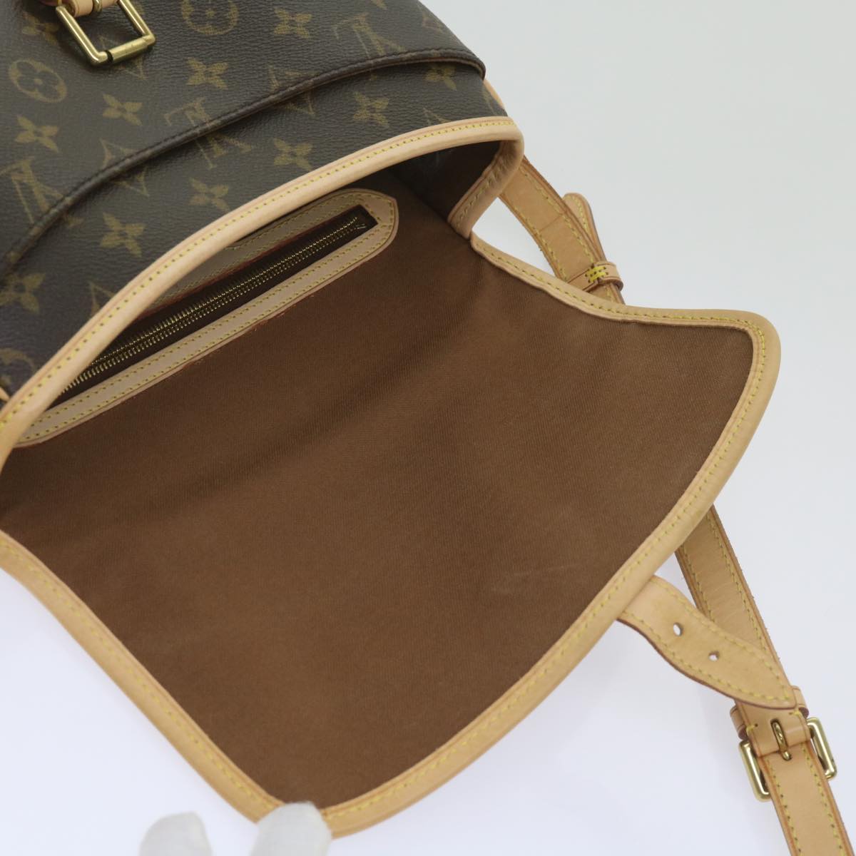 LOUIS VUITTON Monogram Sologne Shoulder Bag M42250 LV Auth am5899A