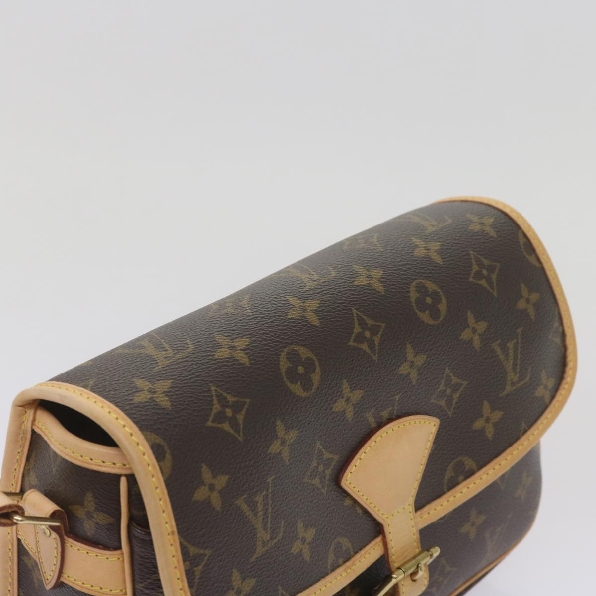 LOUIS VUITTON Monogram Sologne Shoulder Bag M42250 LV Auth am5899A