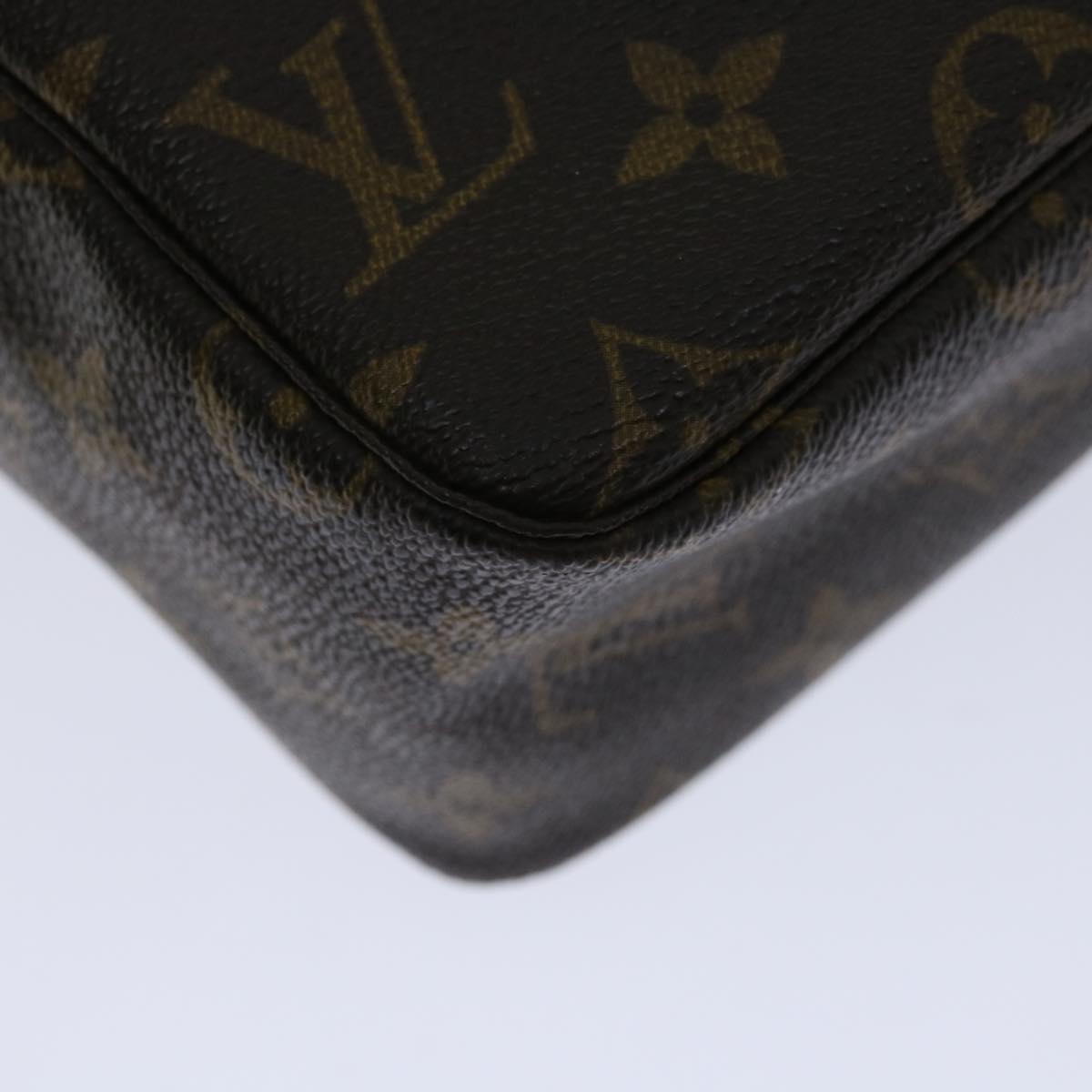 LOUIS VUITTON Monogram Trousse Toilette 28 Clutch Bag M47522 LV Auth am5900