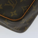 LOUIS VUITTON Monogram Compiegne 23 Clutch Bag M51847 LV Auth am5901-16