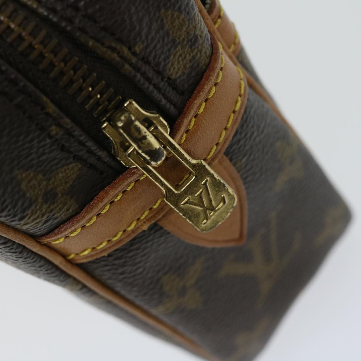 LOUIS VUITTON Monogram Compiegne 23 Clutch Bag M51847 LV Auth am5901