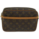 LOUIS VUITTON Monogram Compiegne 23 Clutch Bag M51847 LV Auth am5901-13