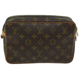 LOUIS VUITTON Monogram Compiegne 23 Clutch Bag M51847 LV Auth am5901 - 0
