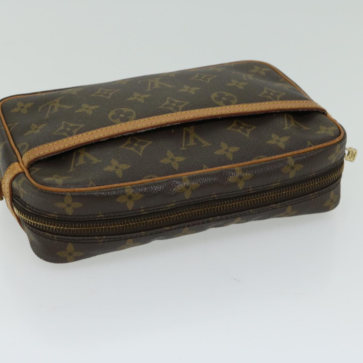 LOUIS VUITTON Monogram Compiegne 23 Clutch Bag M51847 LV Auth am5901