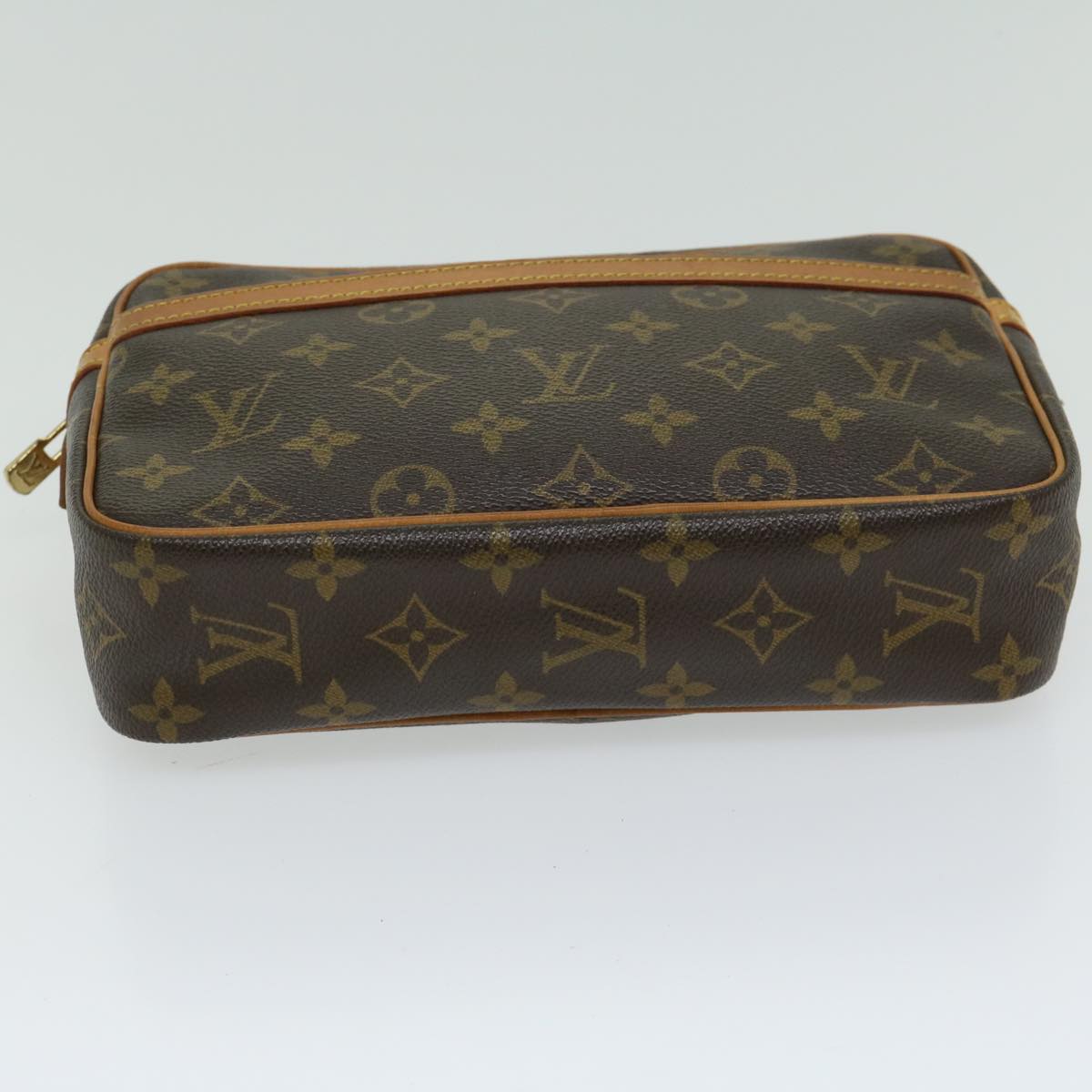 LOUIS VUITTON Monogram Compiegne 23 Clutch Bag M51847 LV Auth am5901