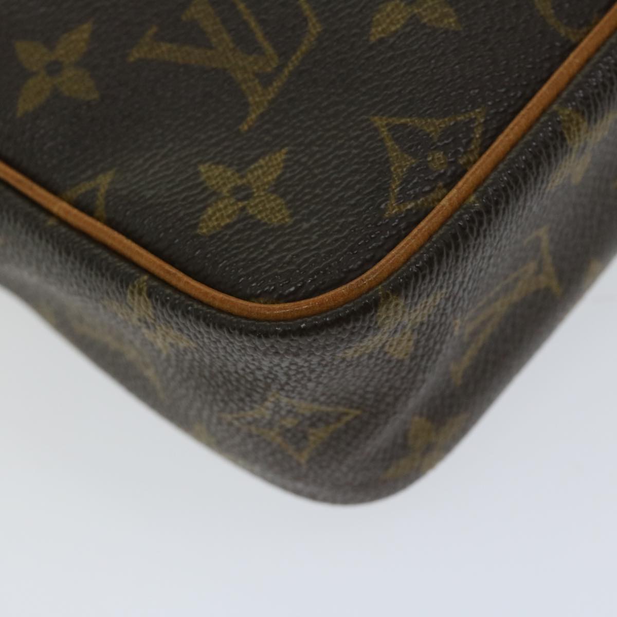 LOUIS VUITTON Monogram Compiegne 23 Clutch Bag M51847 LV Auth am5901