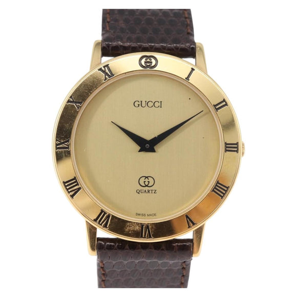 GUCCI Watches metal Gold 3001M Auth am5924
