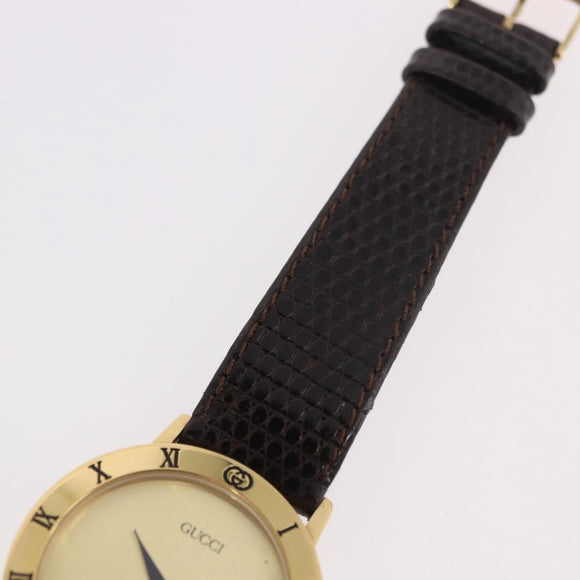 GUCCI Watches metal Gold 3001M Auth am5924