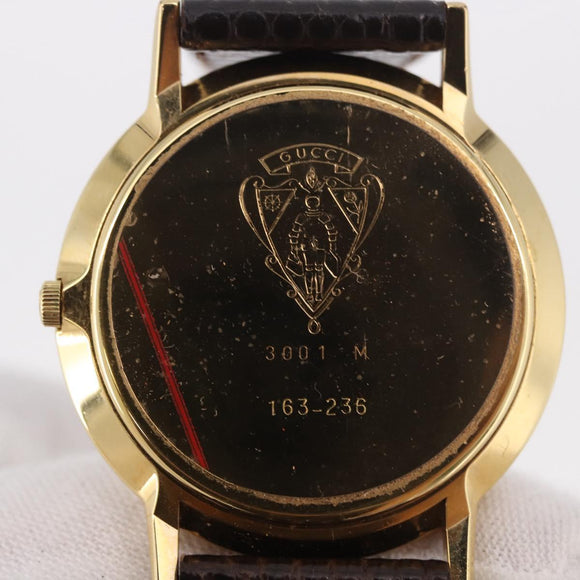 GUCCI Watches metal Gold 3001M Auth am5924