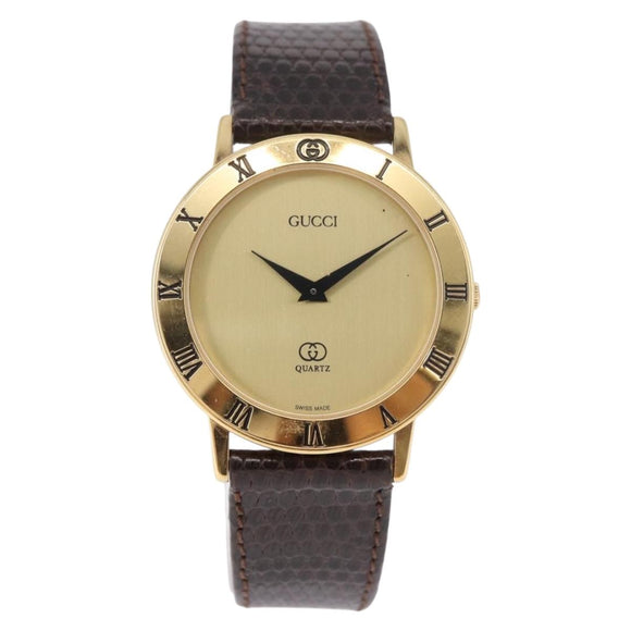 GUCCI Watches metal Gold 3001M Auth am5924