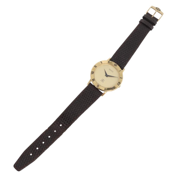 GUCCI Watches metal Gold 3001M Auth am5924