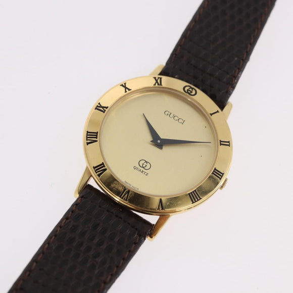 GUCCI Watches metal Gold 3001M Auth am5924