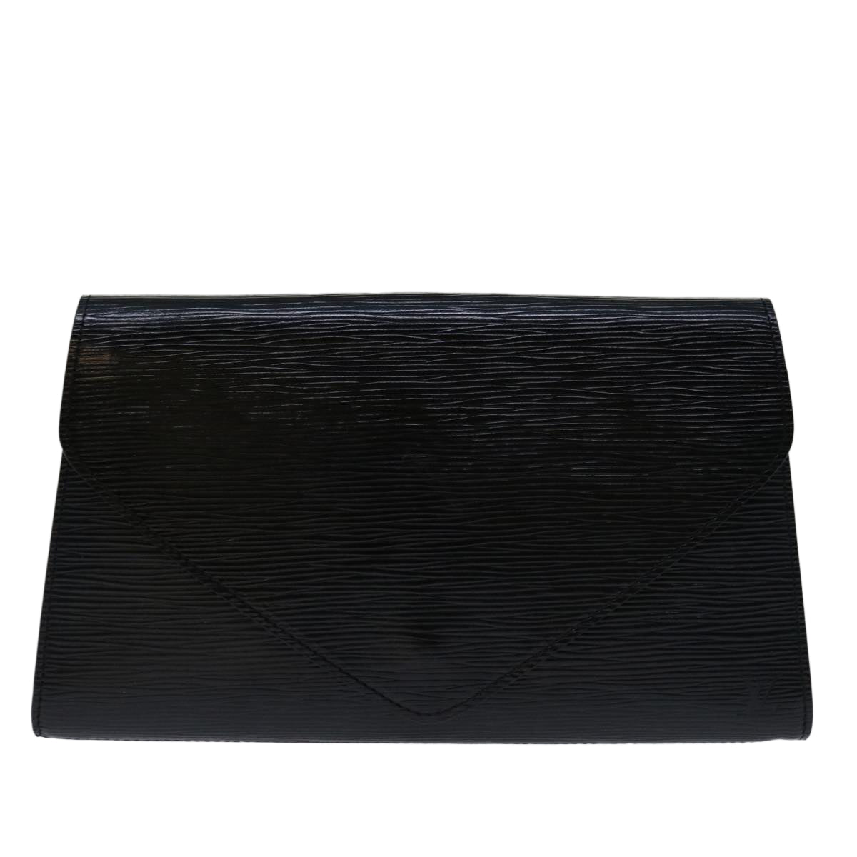 LOUIS VUITTON Epi Art Deco Clutch Bag Black M52632 LV Auth am5926