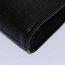 LOUIS VUITTON Epi Art Deco Clutch Bag Black M52632 LV Auth am5926-15