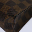 LOUIS VUITTON Damier Ebene Poche Toilette 26 Pouch N47543 LV Auth am5927-16