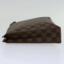 LOUIS VUITTON Damier Ebene Poche Toilette 26 Pouch N47543 LV Auth am5927-4