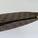 LOUIS VUITTON Damier Ebene Poche Toilette 26 Pouch N47543 LV Auth am5927-5