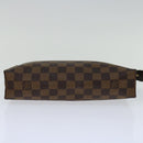 LOUIS VUITTON Damier Ebene Poche Toilette 26 Pouch N47543 LV Auth am5927-6