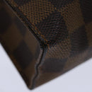 LOUIS VUITTON Damier Ebene Poche Toilette 26 Pouch N47543 LV Auth am5927-7