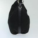 PRADA Shoulder Bag Nylon Black Auth am5930-4