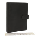 LOUIS VUITTON Epi Agenda MM Day Planner Cover Black R20042 LV Auth am5932-1