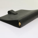 LOUIS VUITTON Epi Agenda MM Day Planner Cover Black R20042 LV Auth am5932-15