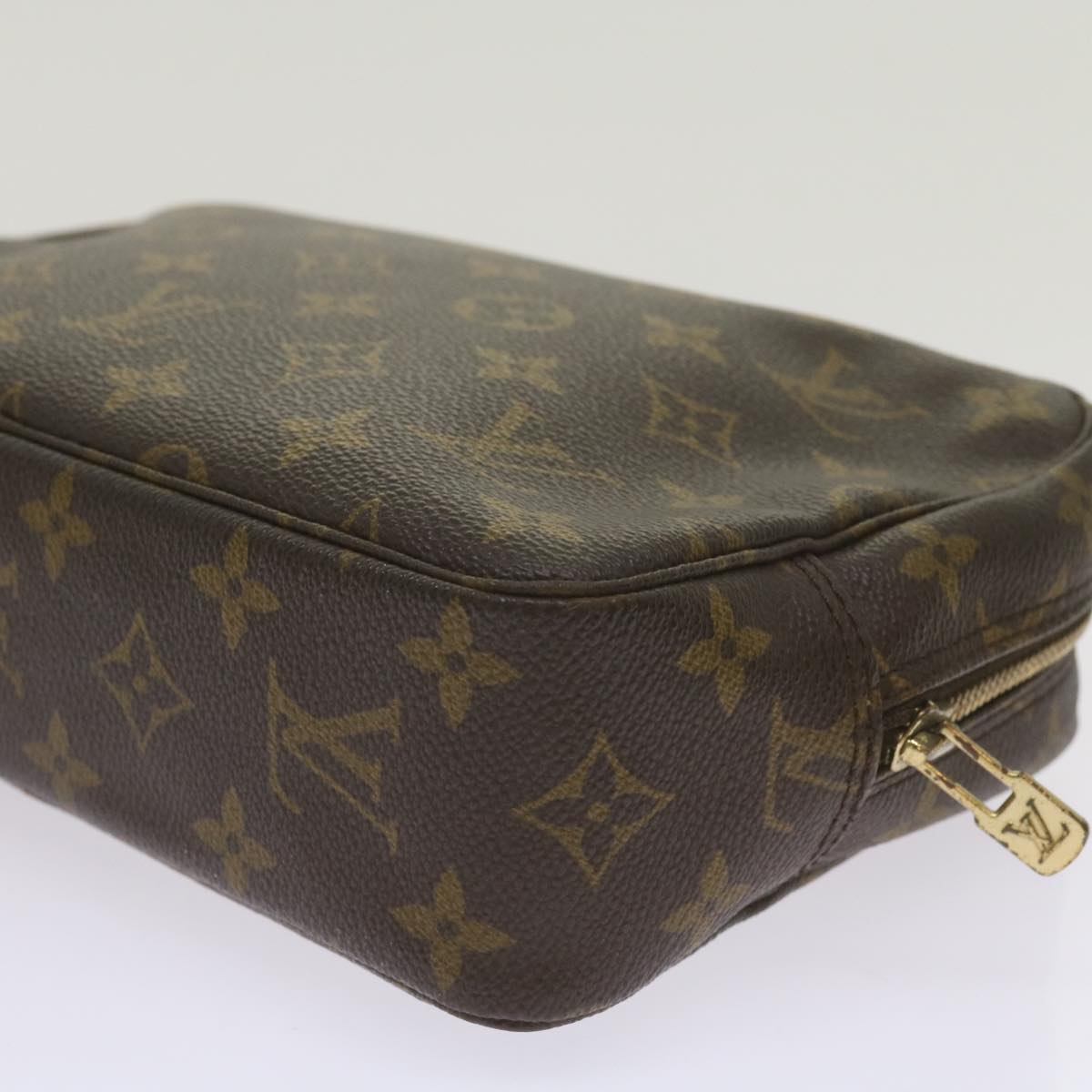 LOUIS VUITTON Monogram Trousse Toilette 23 Clutch Bag M47524 LV Auth am5936