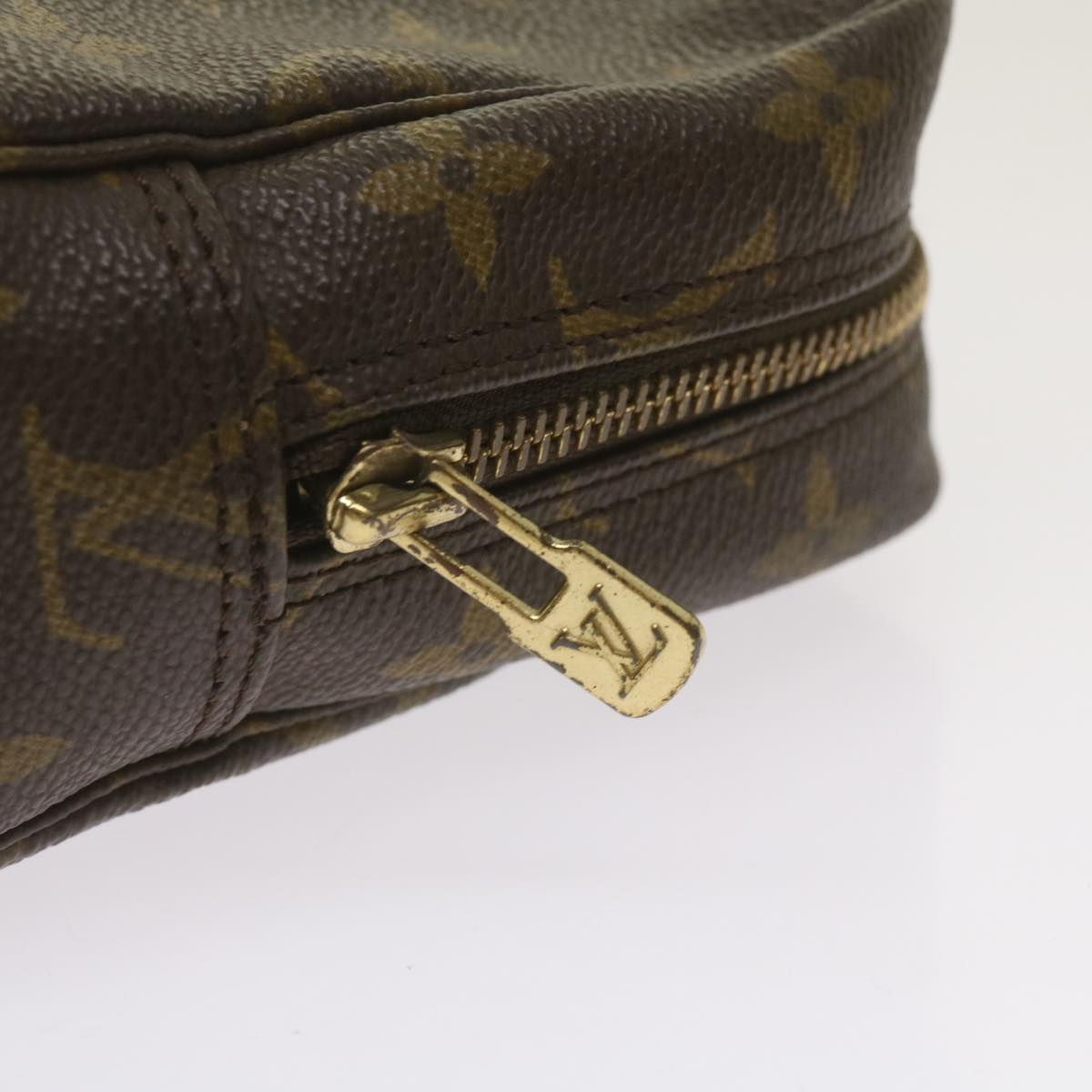 LOUIS VUITTON Monogram Trousse Toilette 23 Clutch Bag M47524 LV Auth am5936